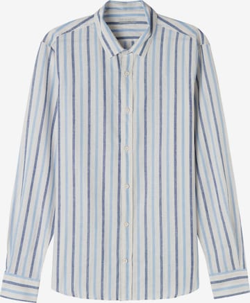 INTIMISSIMI Button Up Shirt in Blue: front