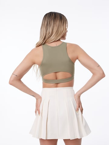 ABOUT YOU x Alina Eremia Top 'Ena' in Green