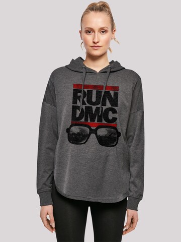F4NT4STIC Sweatshirt in Grijs: voorkant