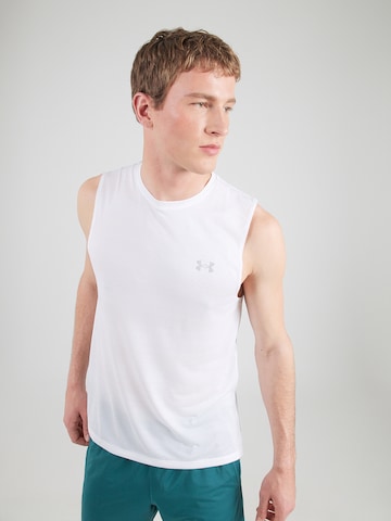 UNDER ARMOUR Λειτουργικό μπλουζάκι 'Velociti' σε λευκό: μπροστά