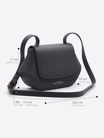 Sac bandoulière 'SAINT GERMAIN' Ateliers Saint Germain en noir