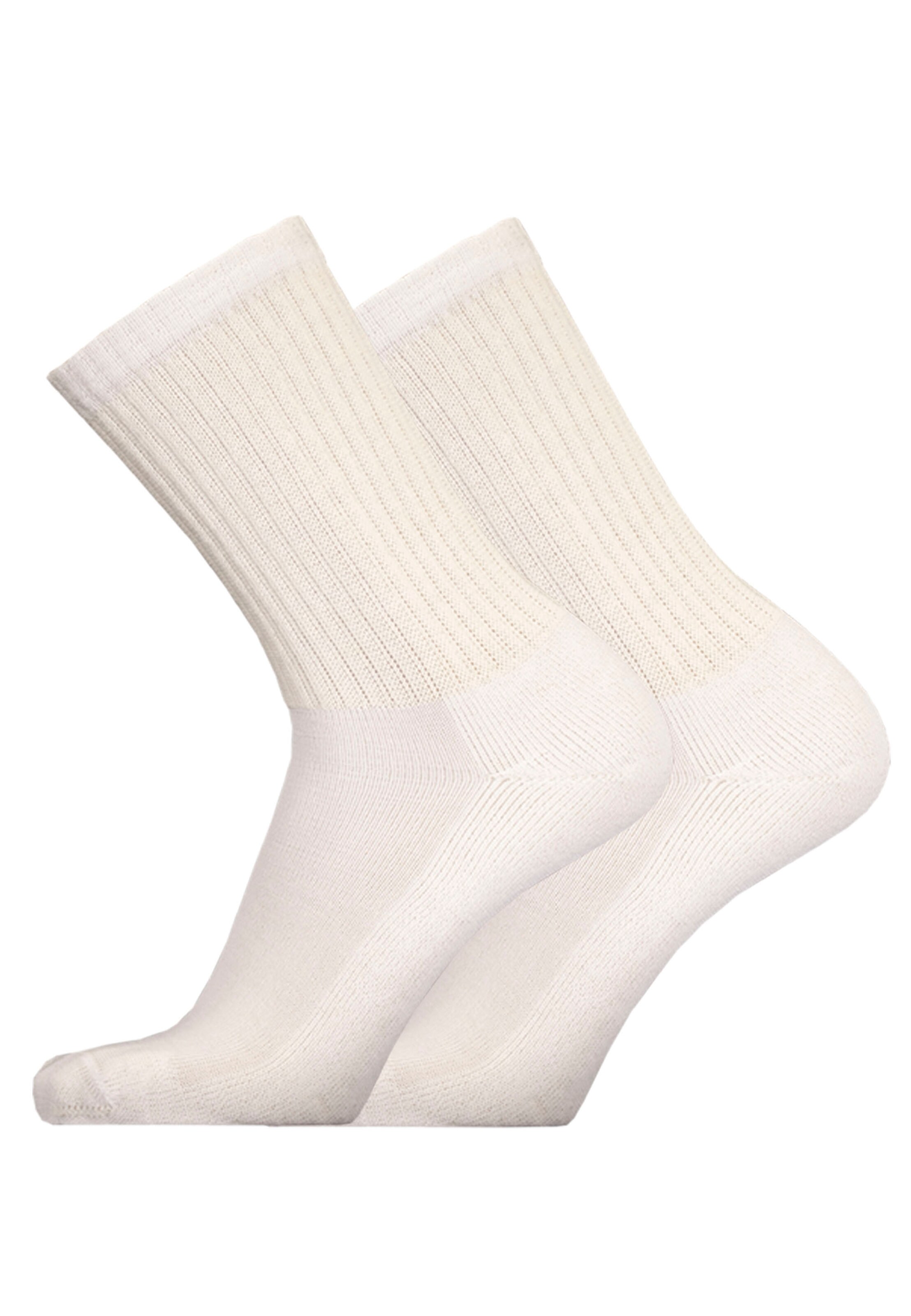 UphillSport Socks 'MERINO SPORT' in White: front