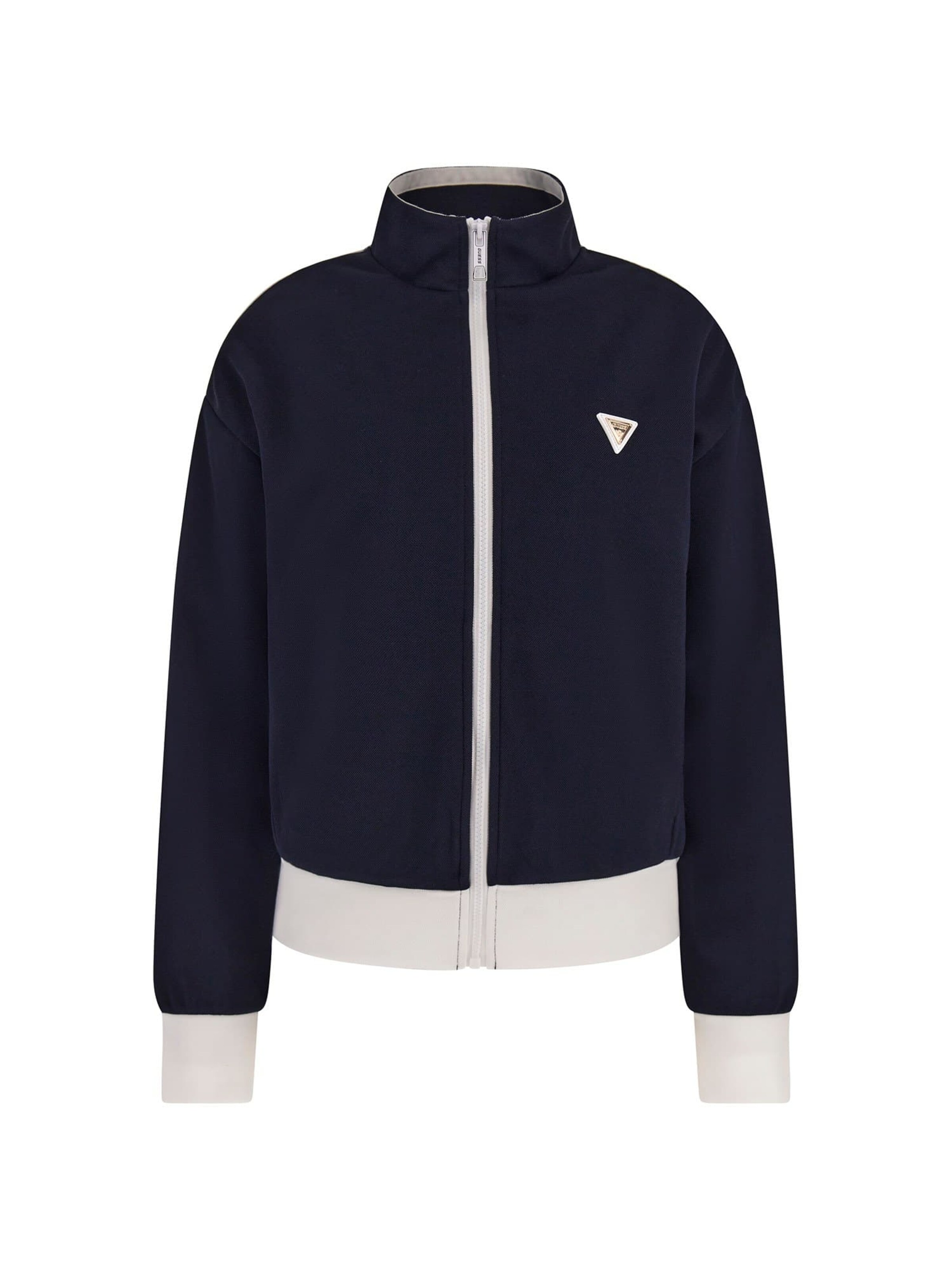 GUESS Sweatjacke in Blau: Vorderseite