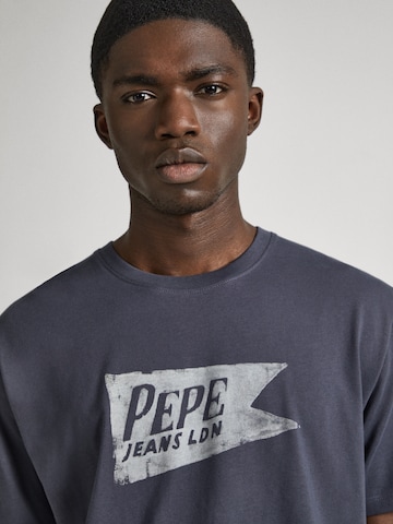 Pepe Jeans Shirt 'SINGLE CARDIFF' in Grey