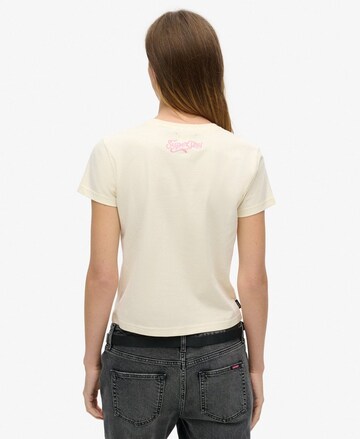 Superdry & Co - Camisa 'Tattoo' em branco