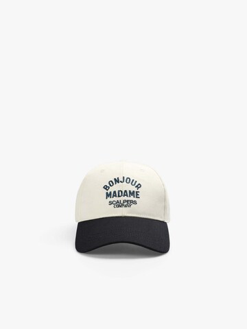 Scalpers Cap 'Bonjour' in White