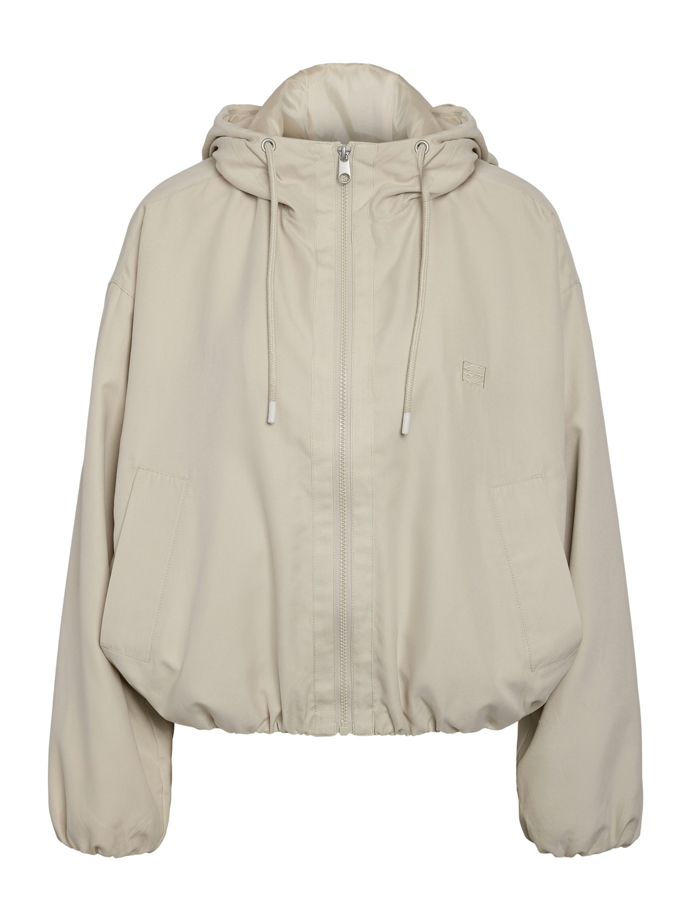 Noisy may Tussenjas in de kleur Taupe, Productweergave