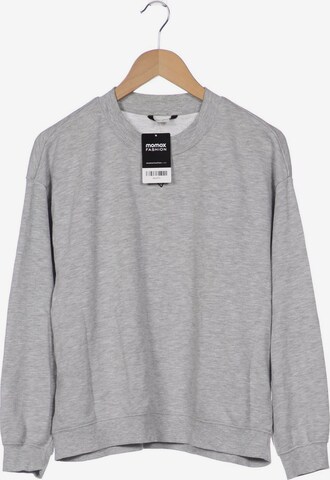 Monki Sweatshirt & Zip-Up Hoodie in M in Grey: front