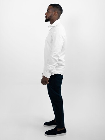 Vercate Slim Fit Businesshemd 'No. 1'‌‌‌‌‌‌‌‌ in Weiß