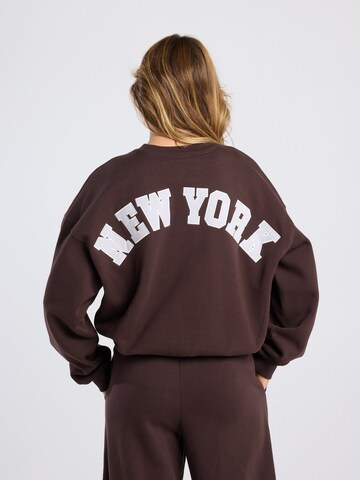 Sweat-shirt America Today en marron