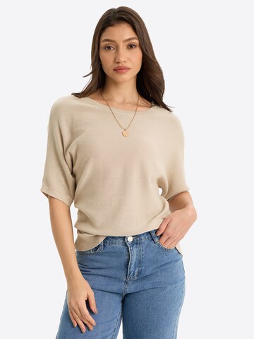 Imily Bela Sveter - Béžová: predná strana