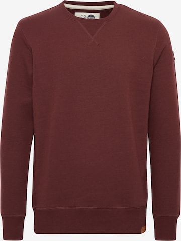 !Solid Sweatshirt 'Trip-O-Neck' in Red: front