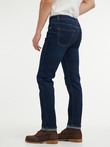 WEM Fashion Slim fit Jeans 'Nils' in Blue