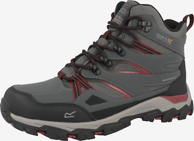 REGATTA Boots 'Holcombe III' in 40 in dunkelgrau / rot / schwarz, Produktansicht