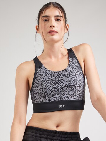 Bustieră Sutien sport de la Reebok pe negru: față