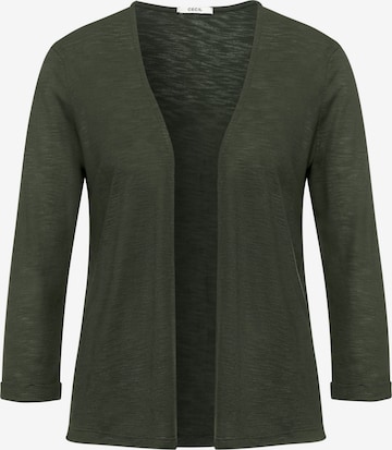 CECIL Knit Cardigan in Green: front