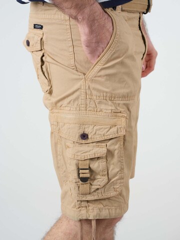 Regular Pantalon cargo 'Heaven' Deeluxe en beige