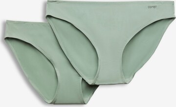 Slip ESPRIT en vert : devant