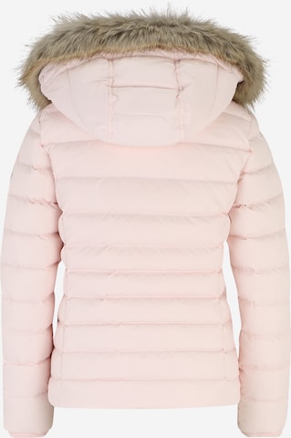 Tommy Jeans Зимняя куртка 'Essential' в Ярко-розовый