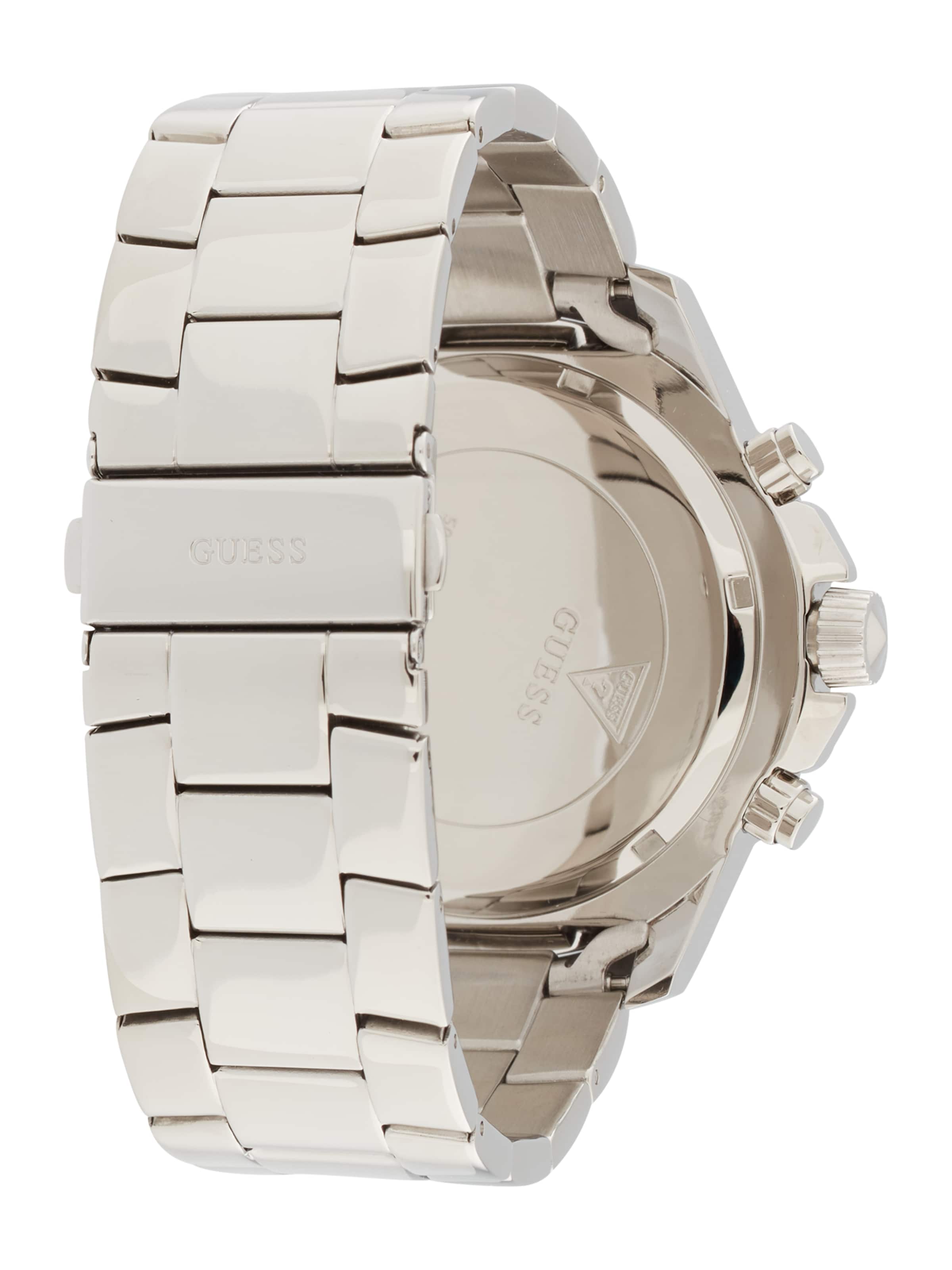 sudrabs GUESS Analogais pulkstenis