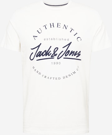 JACK & JONES - Camiseta 'DUSTY' en blanco: frente