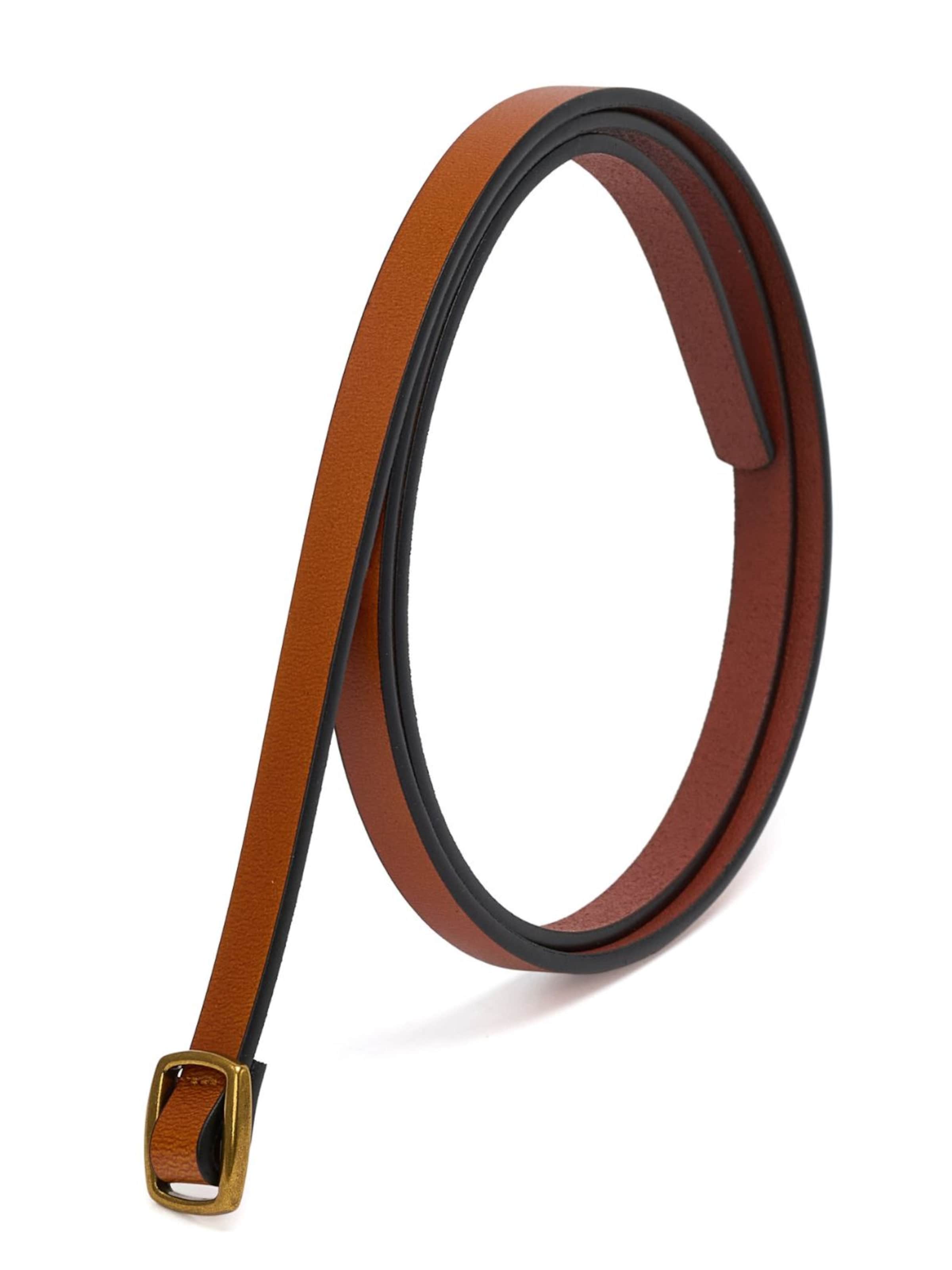 jolar Belt in Brown: front