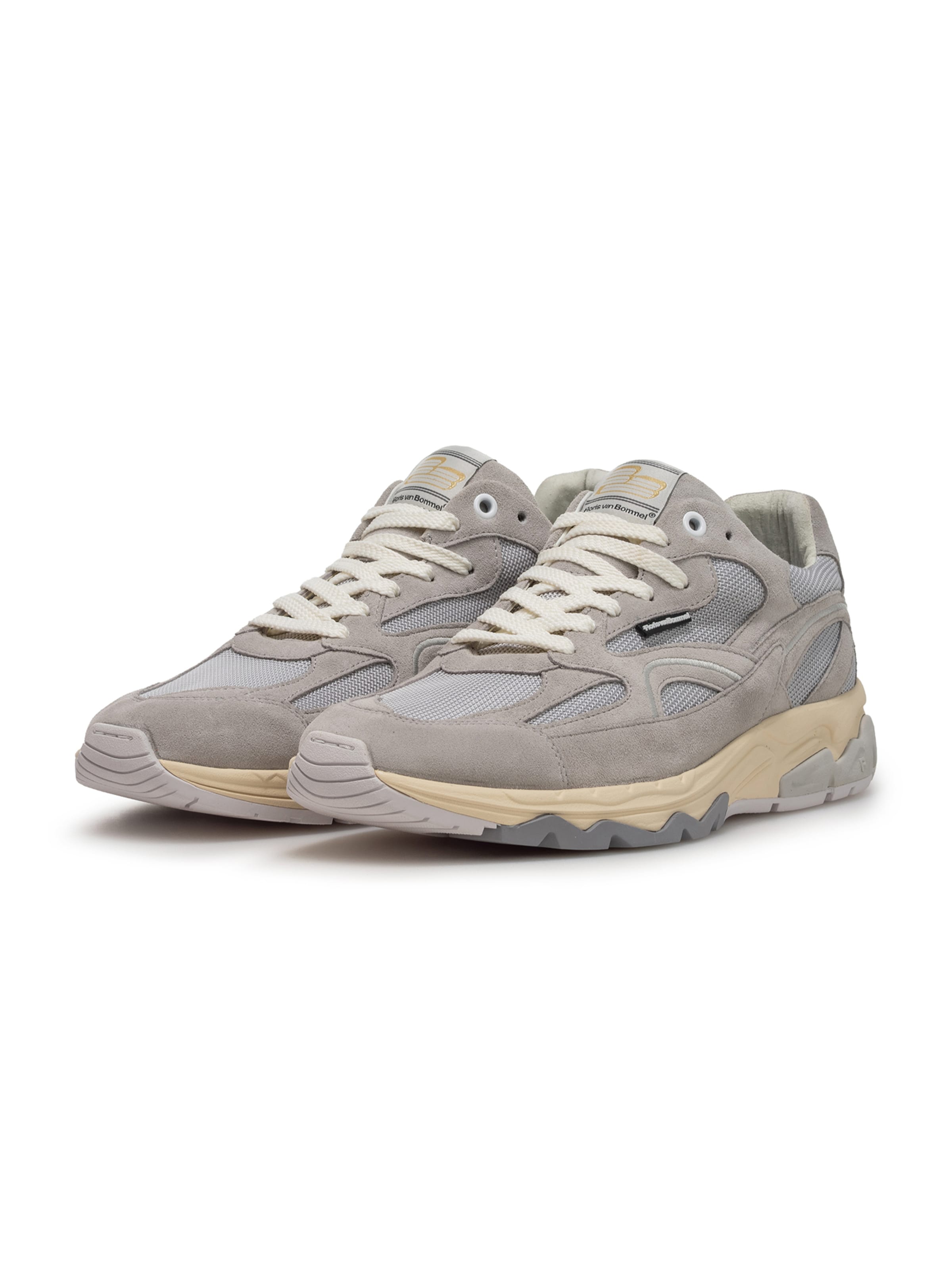Sneaker bassa 'DE REZER 01 ' di Floris van Bommel in grigio: frontale