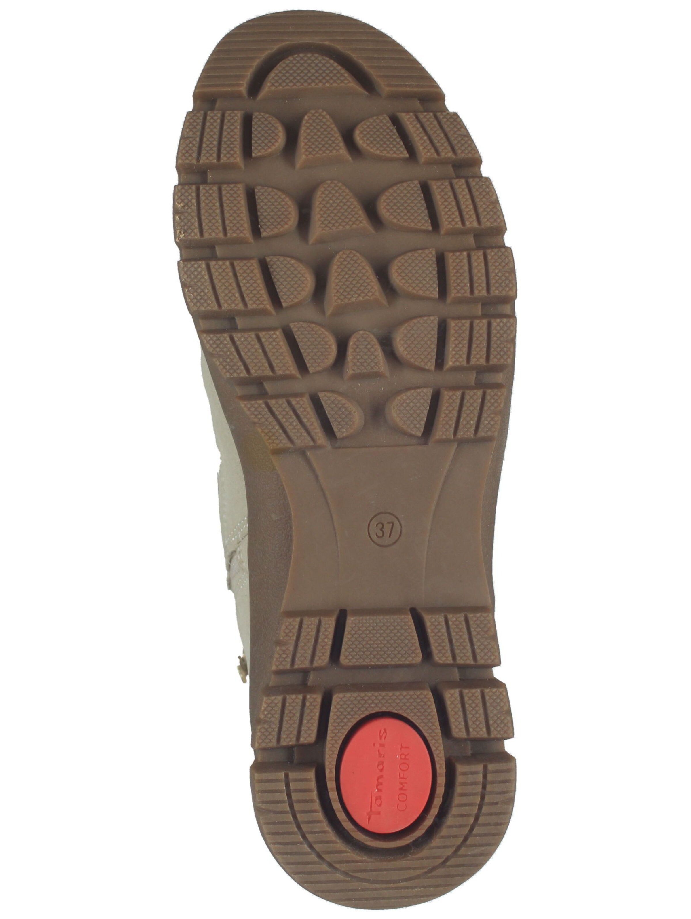 Stivaletto stringato di Tamaris in beige