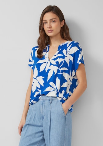 T-shirt s.Oliver en bleu : devant