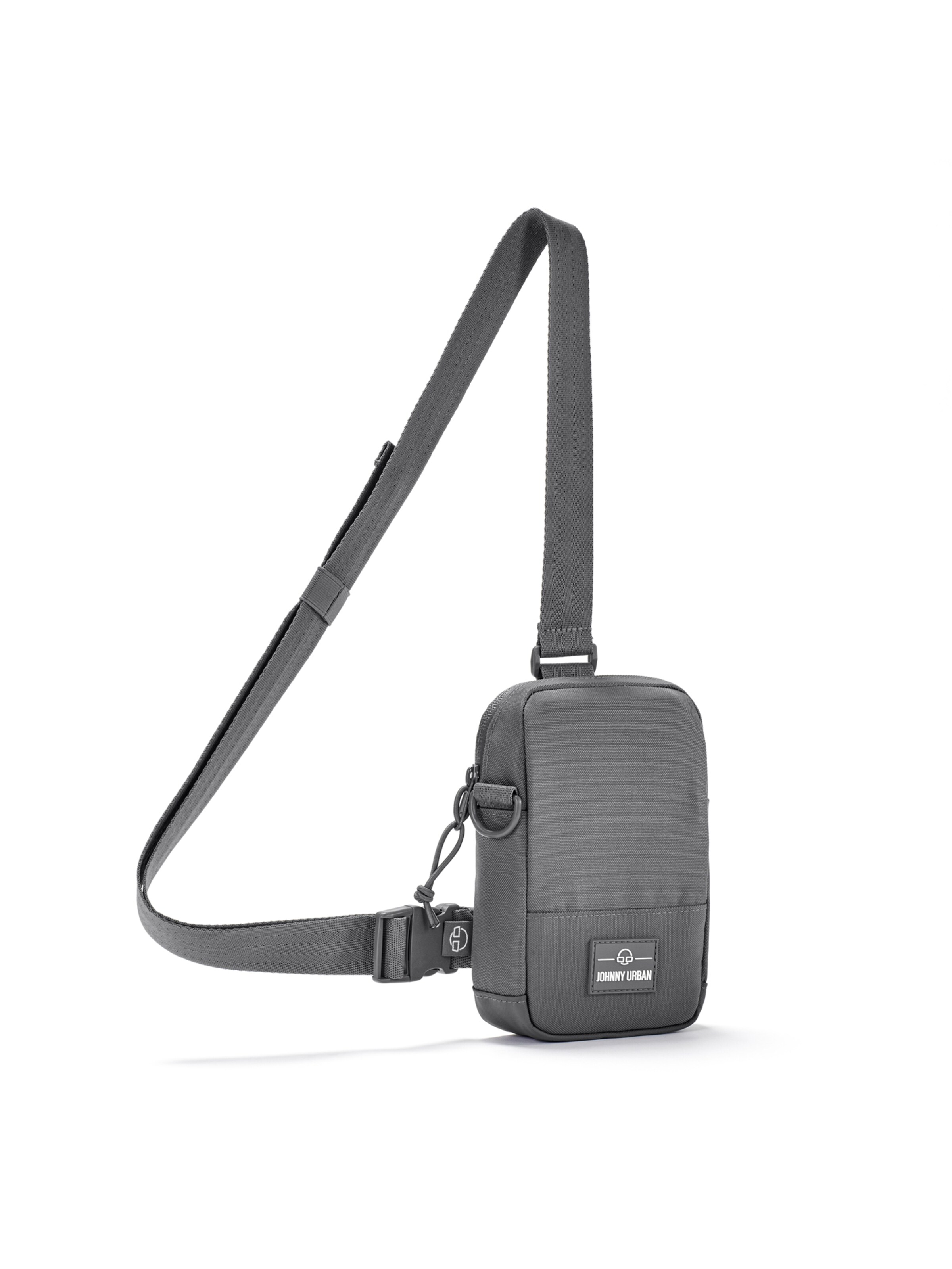 Johnny Urban Чанта за през рамо тип преметка 'Arthur' в сиво