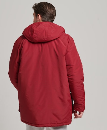 Superdry Winterparka in Rood