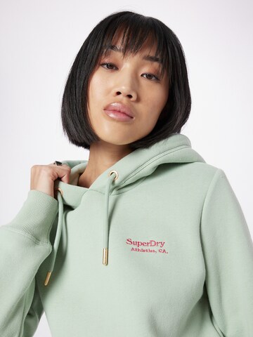 Superdry Collegepaita 'Essential' värissä vihreä