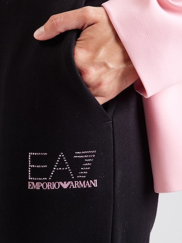 Effilé Pantalon EA7 Emporio Armani en noir