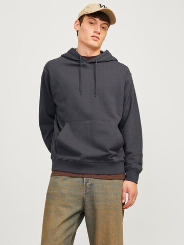 JACK & JONES Sweatshirt 'JJECharge' in Grey: front