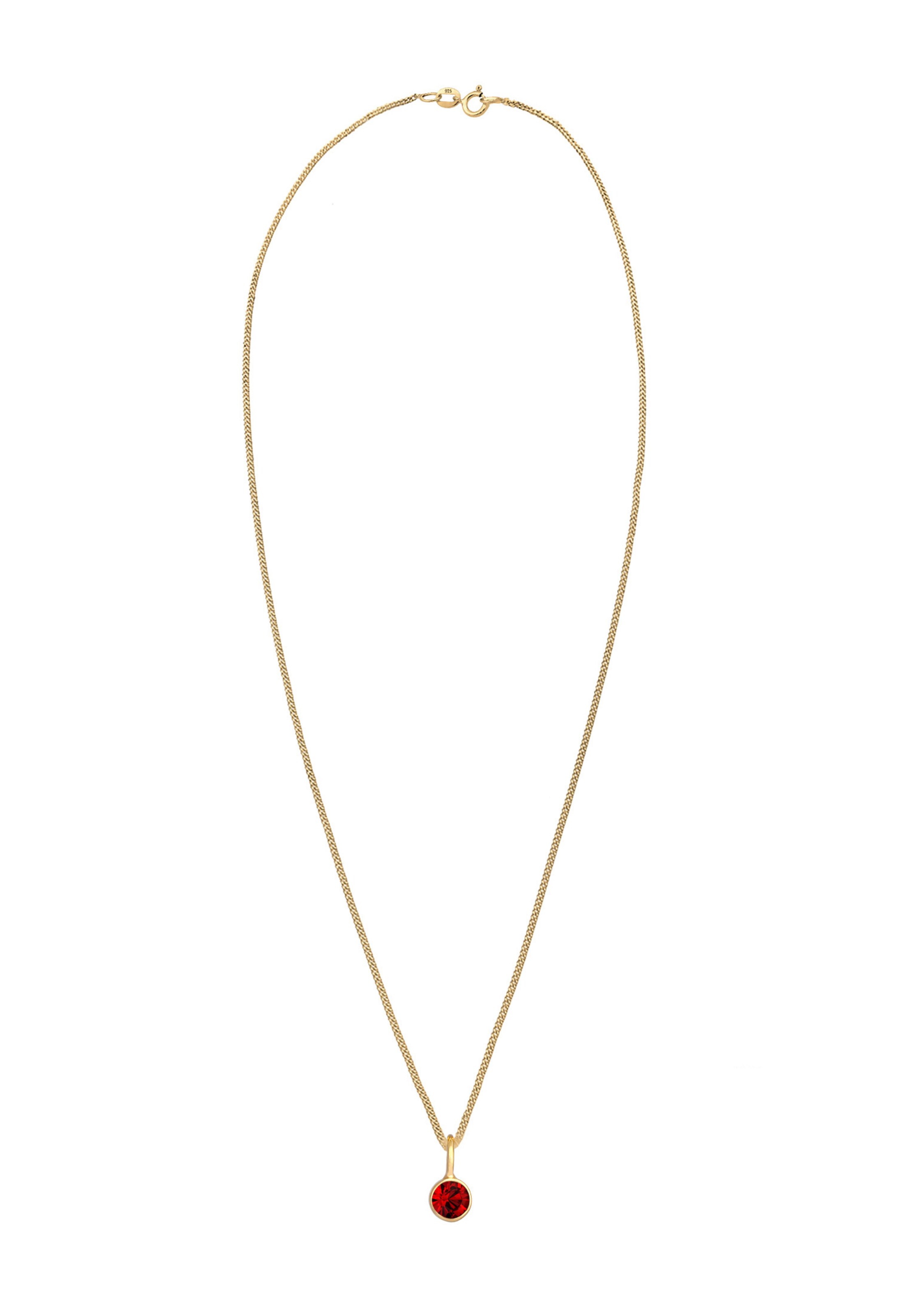 ELLI Halskette Kristall Kette in Gold