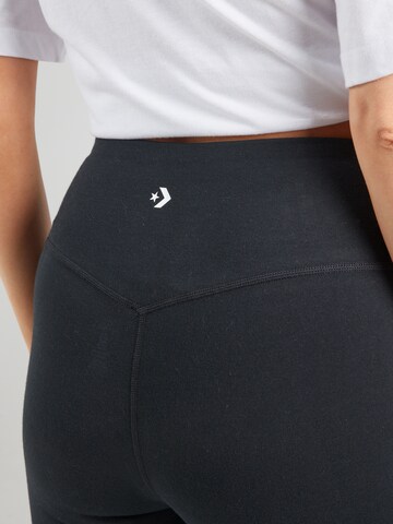 CONVERSE Skinny Leggings 'WORDMARK' in Schwarz