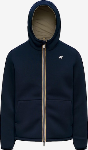 Veste d’hiver 'K-WAY JACK SPACER NYLON DOUBLE GIUBBINO' K-Way en bleu : devant