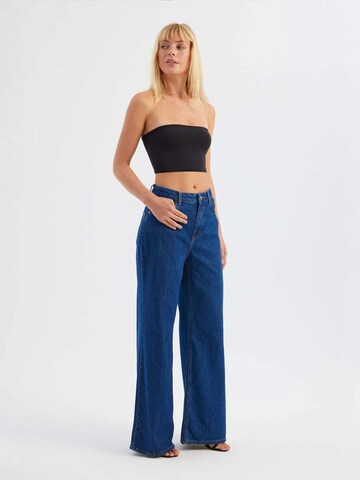 Wide leg Jeans di Hiccup in blu