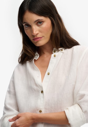 Superdry & Co Bluse in Weiß