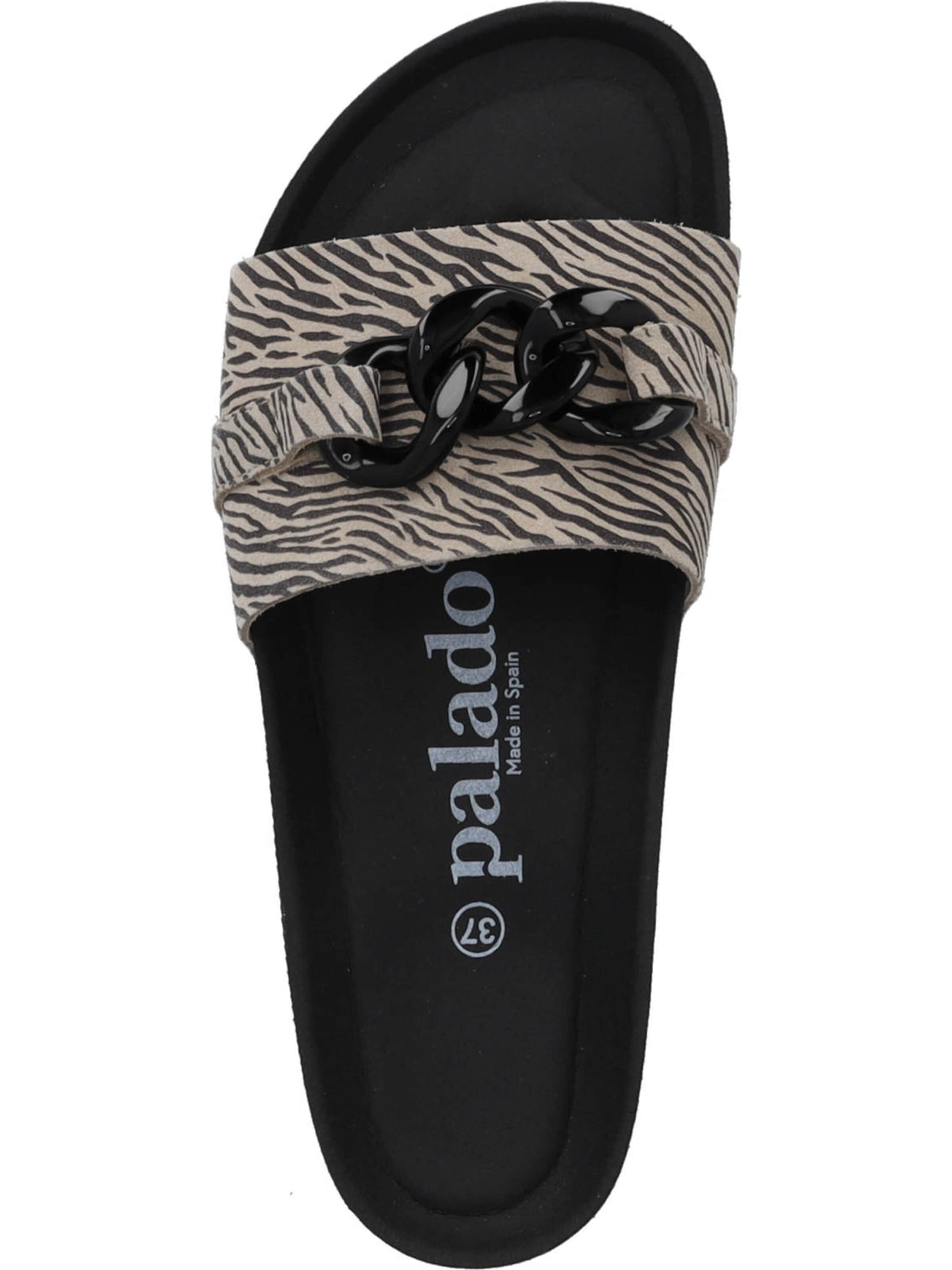 Palado - Zapatos abiertos 'Palado Gozo Zebra' en beige