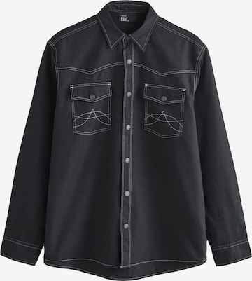 Regular fit Cămașă de la Next pe negru: față