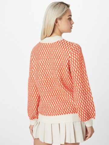 ICHI Sweater 'KAMARA' in Orange