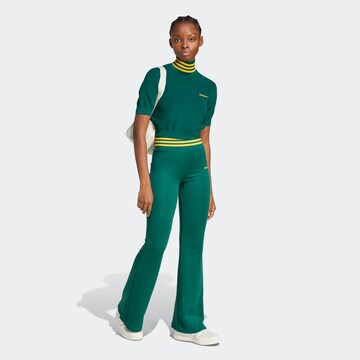 ADIDAS ORIGINALS Flared Pants in Green