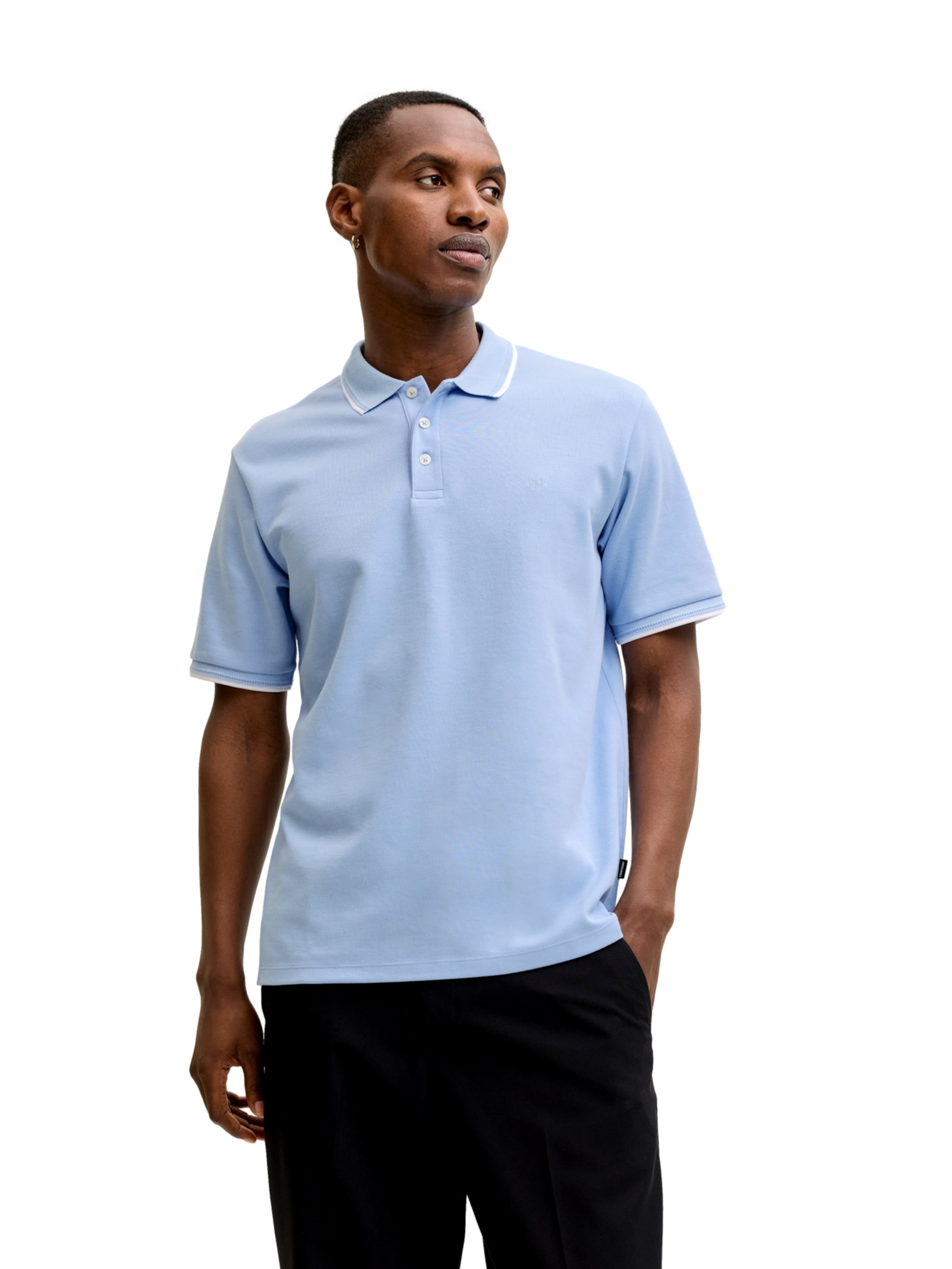 Jack & Jones Premium Shirt 'JPRBLAETHAN' in Blue: front