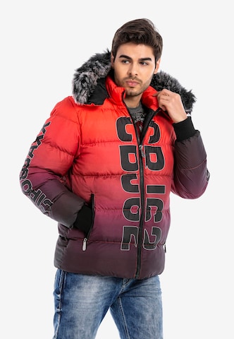 CIPO & BAXX Winterjacke in Rot: predná strana