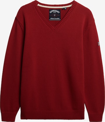 Pull-over Superdry & Co en rouge : devant