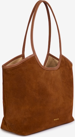 Nat&NinShopper torba ' MILAN ' - smeđa boja