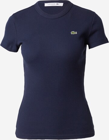 LACOSTE - Camisa em azul: frente