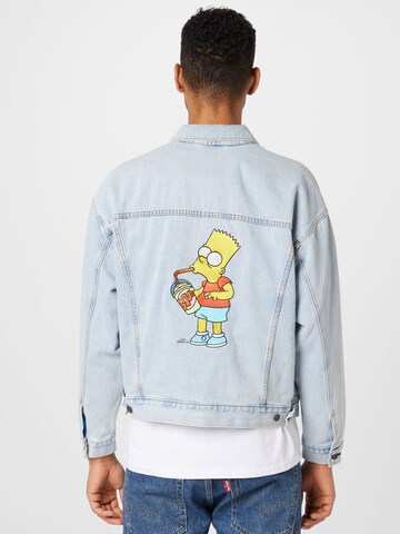 LEVI'S ® - Chaqueta de entretiempo 'XSimpsons Trucker' en azul