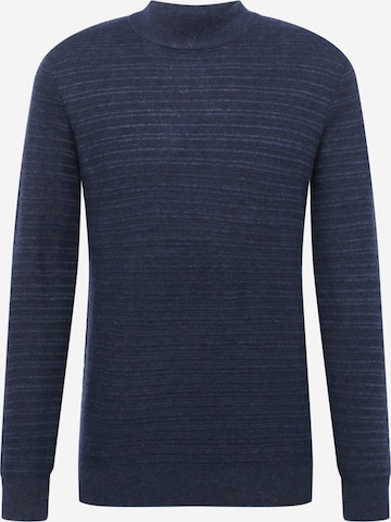 TOM TAILOR Sweater in Blue: front